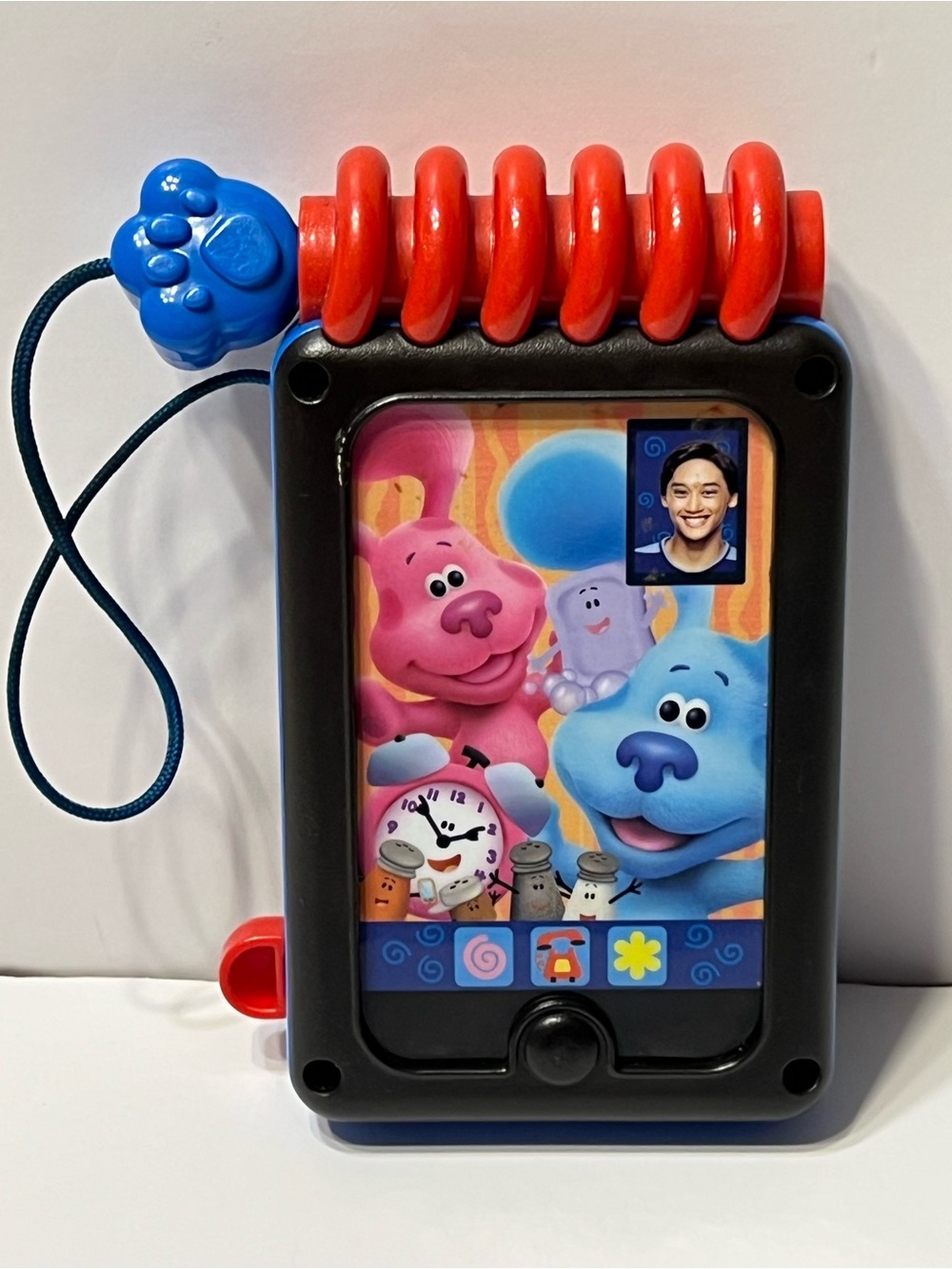 Blue's Clues Handy Dandy Notebook Phone two-sided